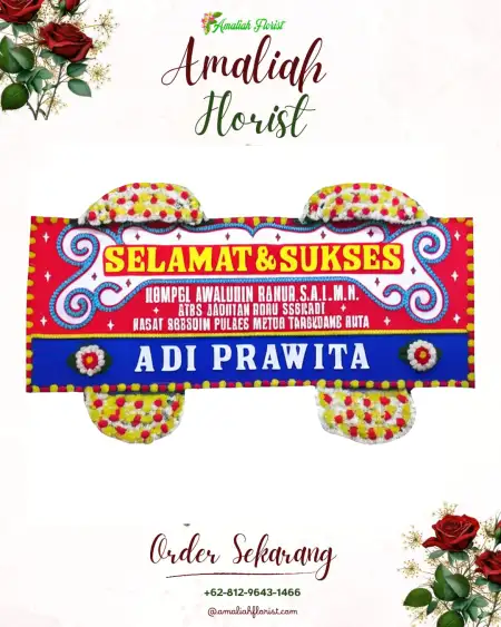 Papan Bunga Ucapan Selamat Sri Bhakti